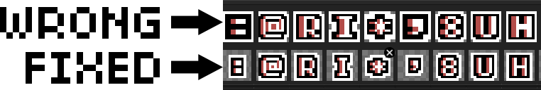 Sprites with different images dimensions in GameMaker Studio 2